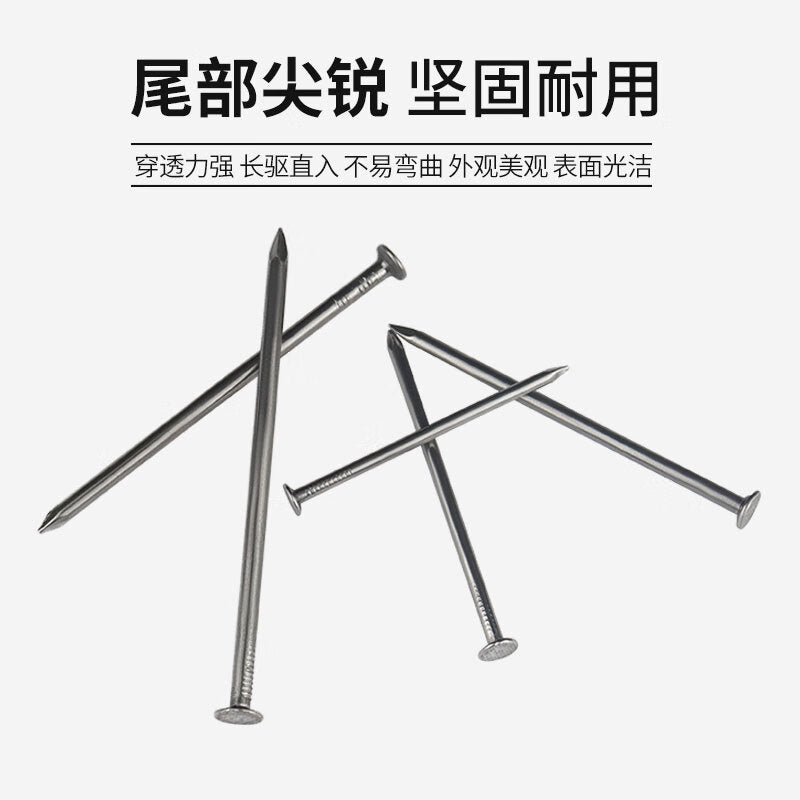 Steel Precast Nails, Carpentry Nails, Wall Nails, National Standard Quality [Beijing Warehouse] 40# 1 Jin (500g)