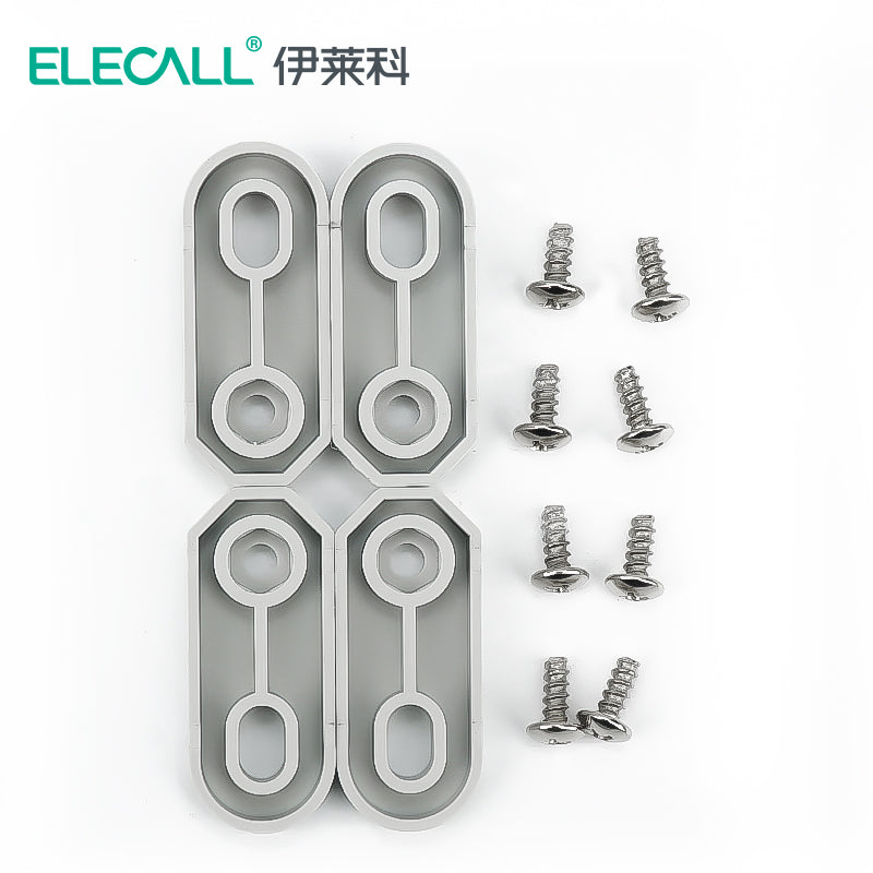 ELECALL Waterproof Socket Distribution Box 10A with Transparent Cover