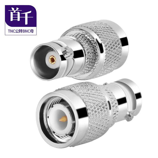 SHOCHAN TNC male to BNC female adapter JK RF connector 50 ohms 1 piece SQ-TNCJ-BNCK