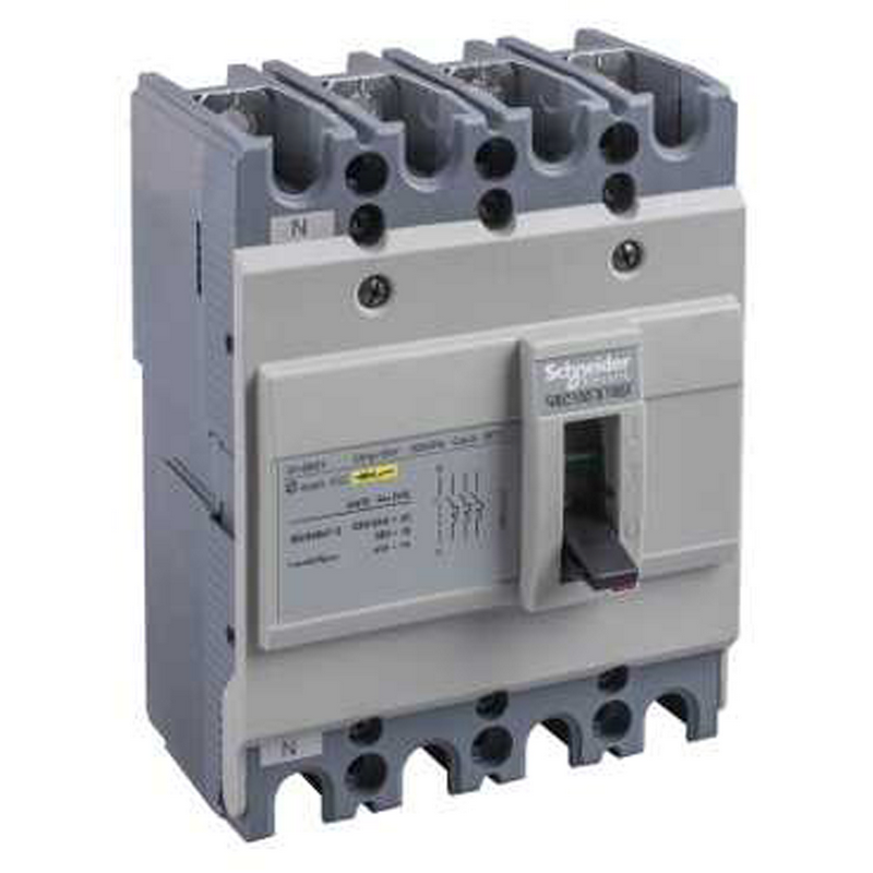 Schneider Electric NSC100S 60A Molded Case Circuit Breaker 4P3T