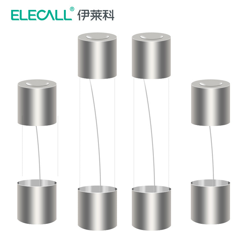 ELECALL fuse overcurrent protection fuse overload protection 5*20mm (pack of 10) 250v fast-blow type