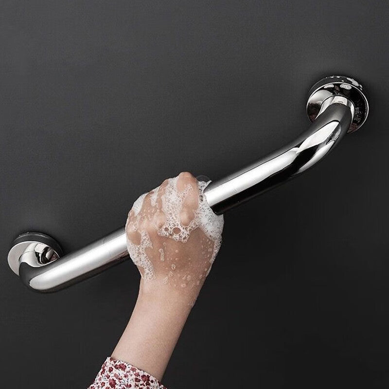 Deqi 304 Stainless Steel Safety Handrail, Straight Handrail, Bathroom/Toilet Railing, Safety and Anti-slip Handrail for the Disabled and Elderly, 32mm Pipe Diameter 40cm (Thickened Version)