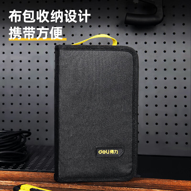 Deli Tool Repair Cloth Bag Set - 8-Piece Tool Set; DL5908 - Durable Cloth Bag for Kitchen Tools