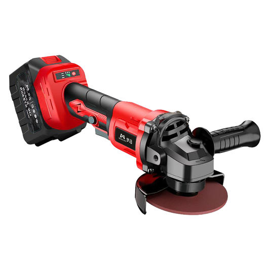 Mengxuan (MENGXUAN) angle grinder lithium battery high power rechargeable electric grinding and polishing hand grinder hand grinding wheel cutting machine polishing machine