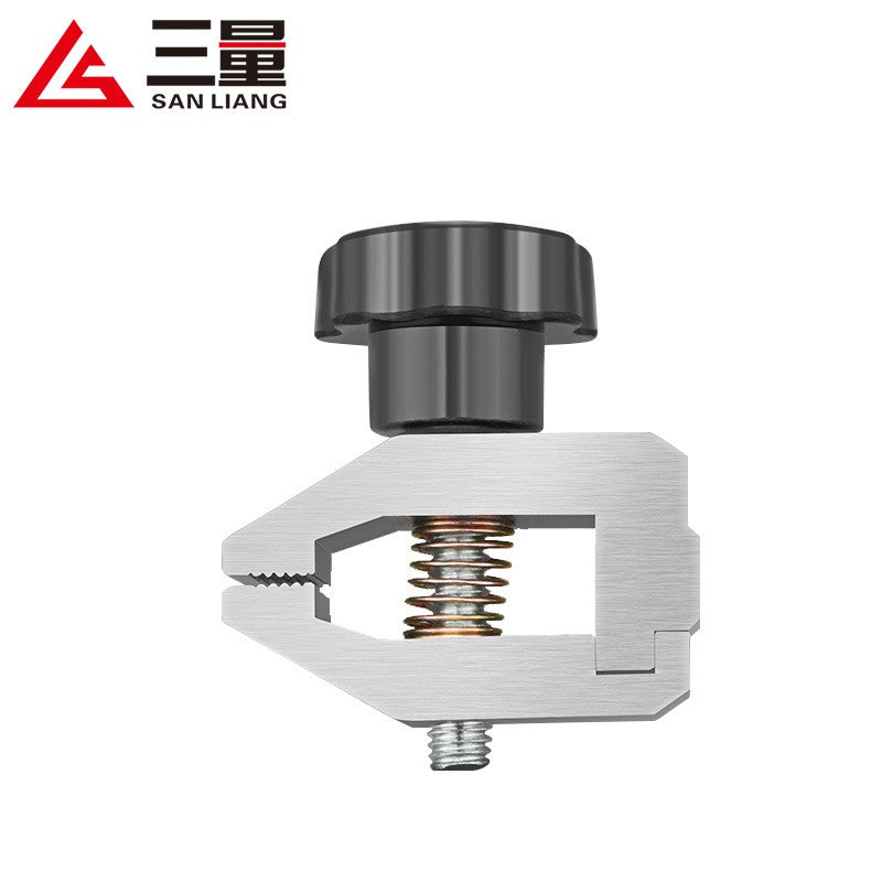 Three-dimensional tensile and compressive testing machine, push-pull force gauge, force gauge bracket, hand-cranked/manual screw machine frame, 500N JD289, push-pull force gauge chuck.