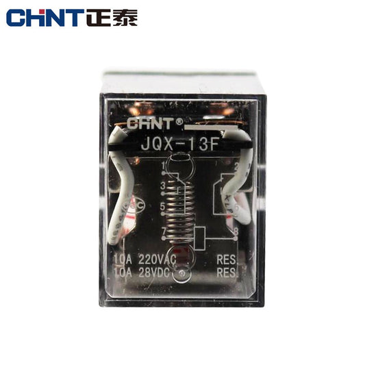Chint (CHNT) JQX-13F(D)/2Z plugs into DC24V small intermediate relay AC wide 8-pin DC24V