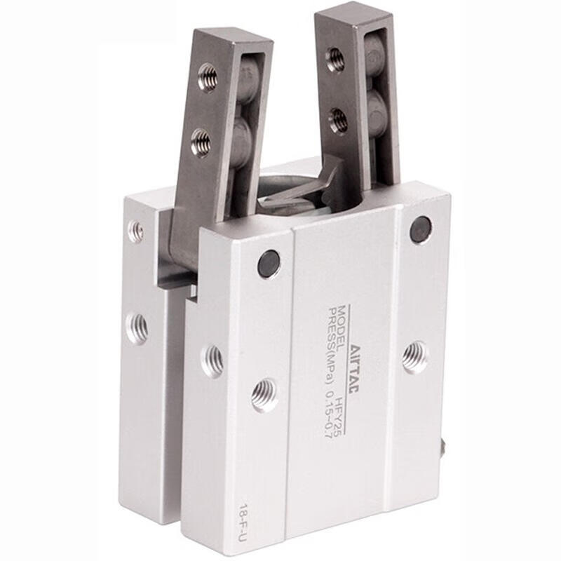 AirTAC Y-type pivot opening and closing pneumatic finger, double acting, with magnetic ring; HFY10