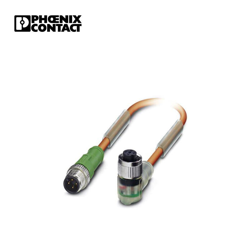 Phoenix sensor/actuator cable; SAC-4P-M12MS/ 5,0-150/M12FR-3L