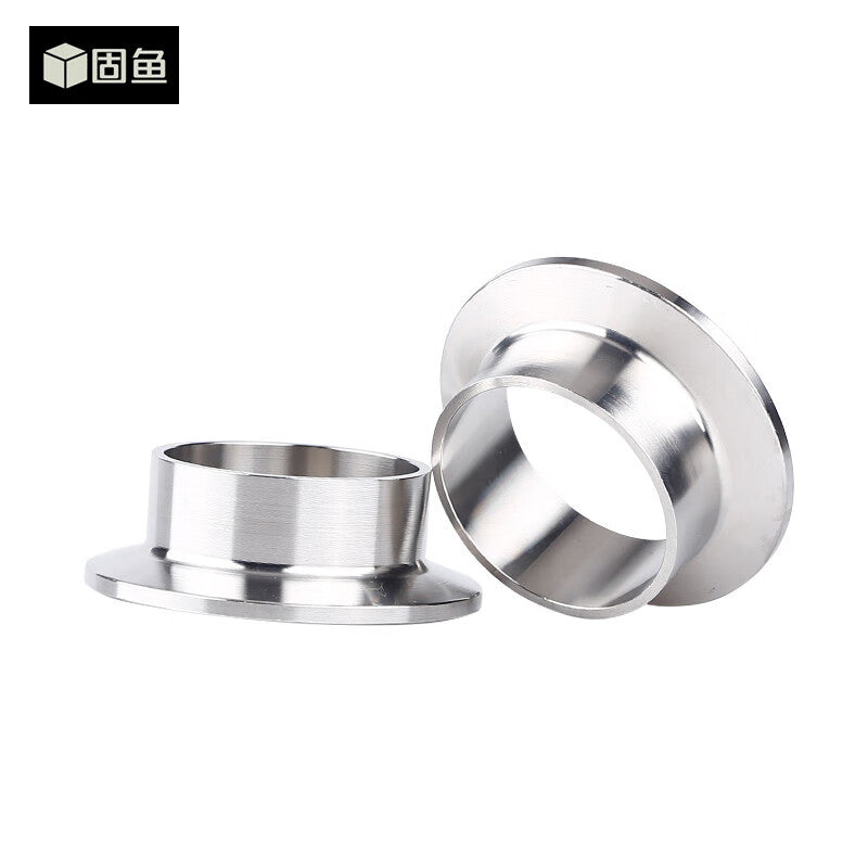 GUYU 304 Stainless Steel Sanitary Quick-Connect Clamp Fittings, Quick-Connect Flange Ends, Interface 154, Chuck 167, Welding Chuck, In Stock