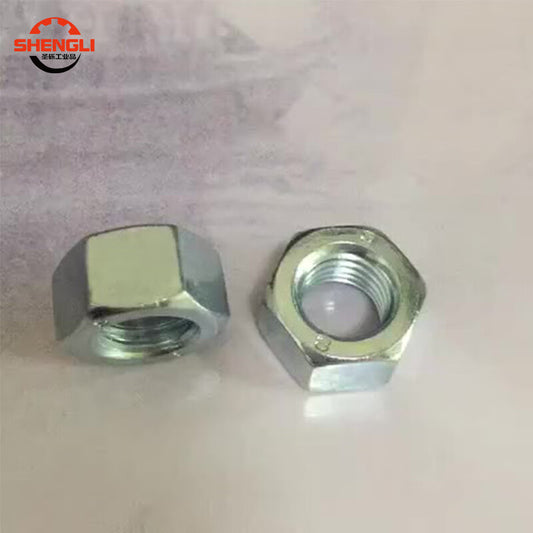 Shengli GB52 galvanized hex nuts, grade 4 hex bolts, screws, M5 [200 pieces]