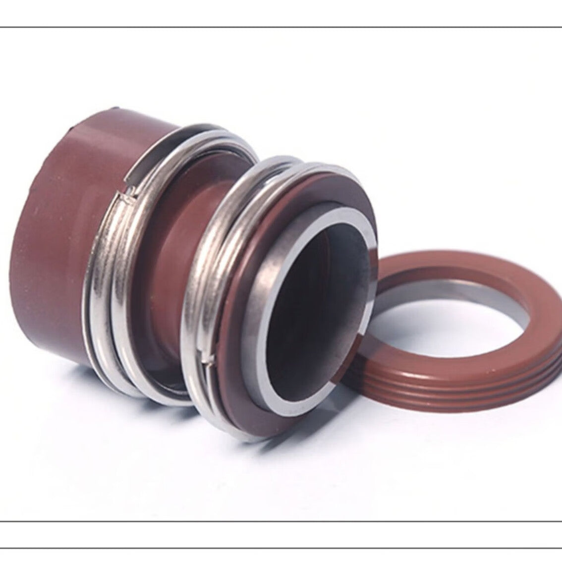 ZHIDE Mechanical Seals, Silicon Carbide Fluoropolymer (316L Spring) MG13-25