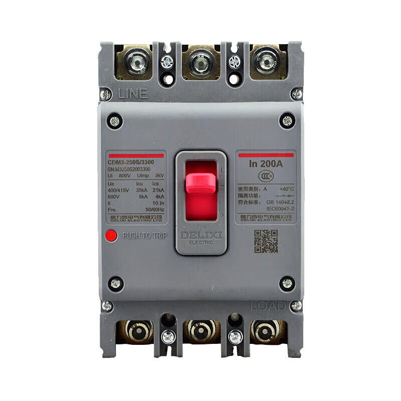Delixi Electric CDM3-250S/3300 225A Circuit Breaker