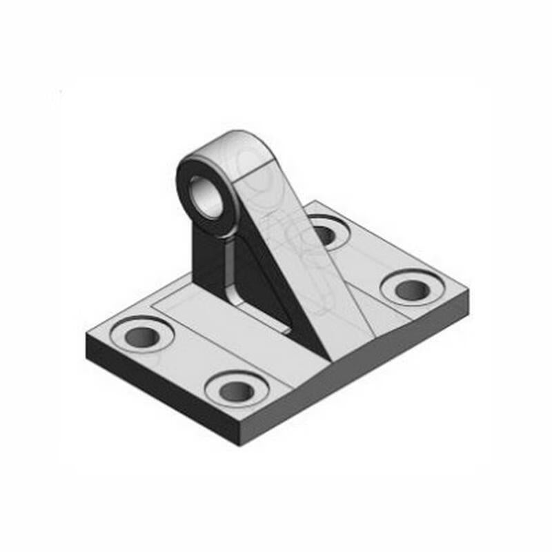 SMC cylinder mounting accessories, double earring foot; CA2-B06