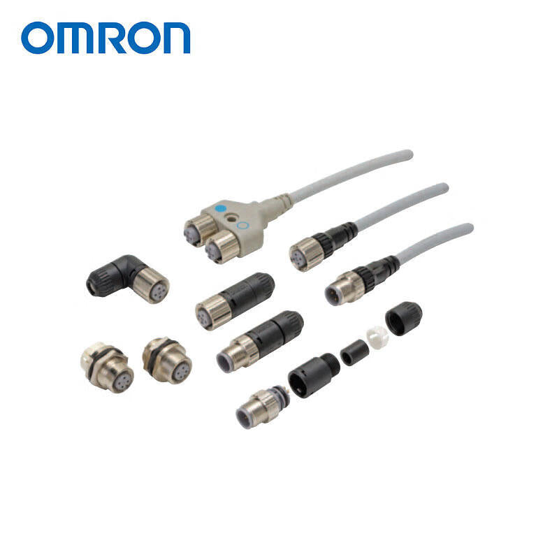 Omron sensor I/O connector, single-sided socket connector; XS2F-D421-EA0-F