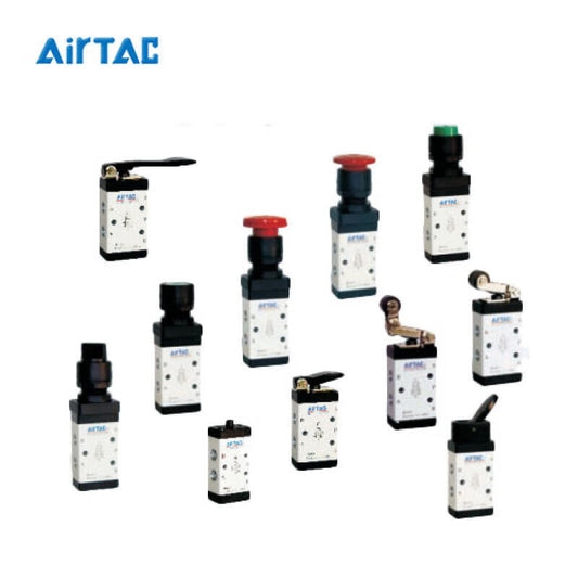 AirTAC Mushroom Head Button Manual Valve (1/4); M5PM21008G