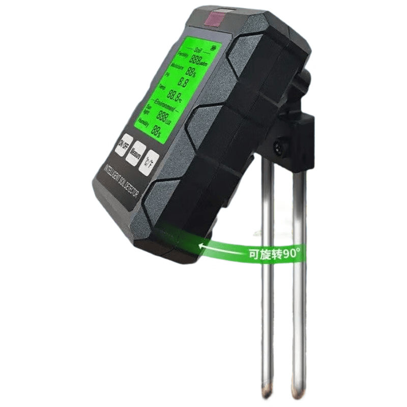 Solidified soil tester, hygrometer, soil fertility, nutrient pH value, high-precision sensor, nitrogen, phosphorus, and potassium analyzer.