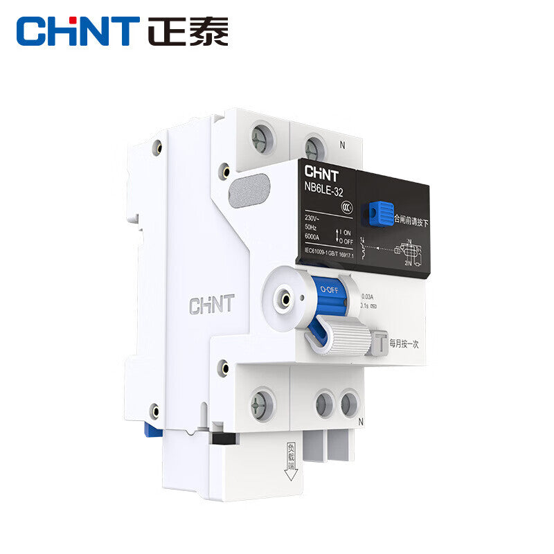 Chint NB6LE-32 1P+N RCBO, C16, 30mA, 6kA (1 piece)
