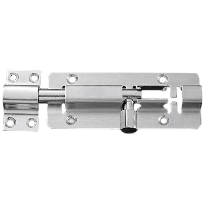 Shouli surface-mounted stainless steel door bolt, door latch, anti-theft door bolt, lock, wooden door latch, door bolt, 8-inch