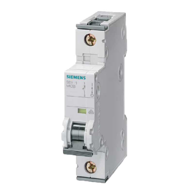 Siemens Circuit Breaker 5SY6115-7CC Type C 1.6A 1P 6KA