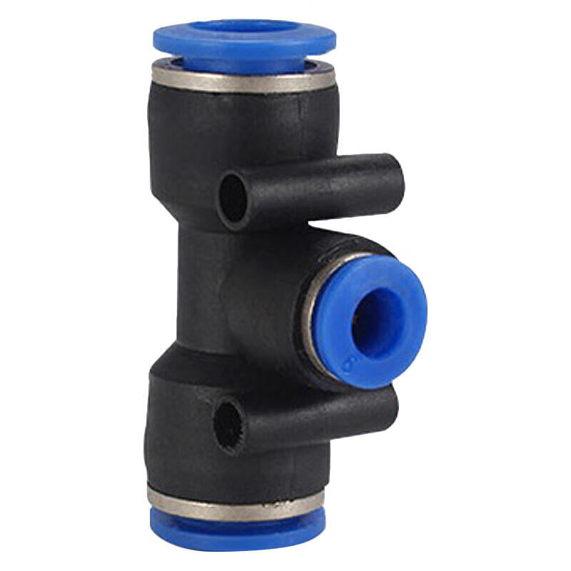 Yahai PEG10-8 T-Type Quick-Connect Reducer in Blue and Black - Model: PEG10-8