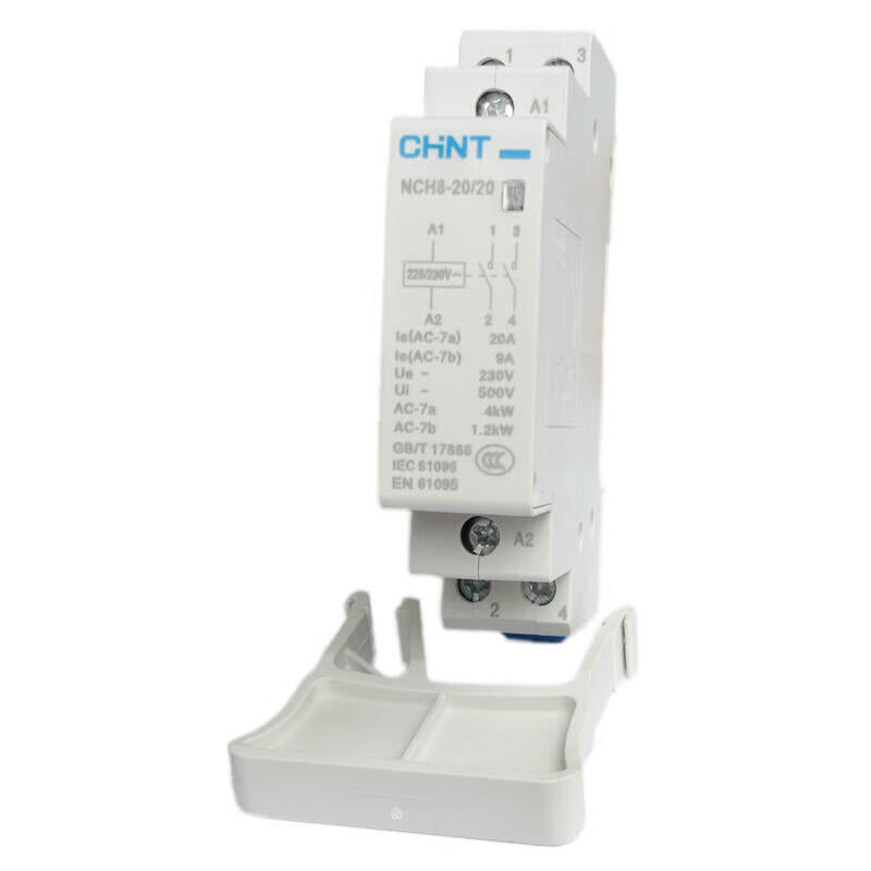 Chint AC contactor; NCH8-20/20 220/230V