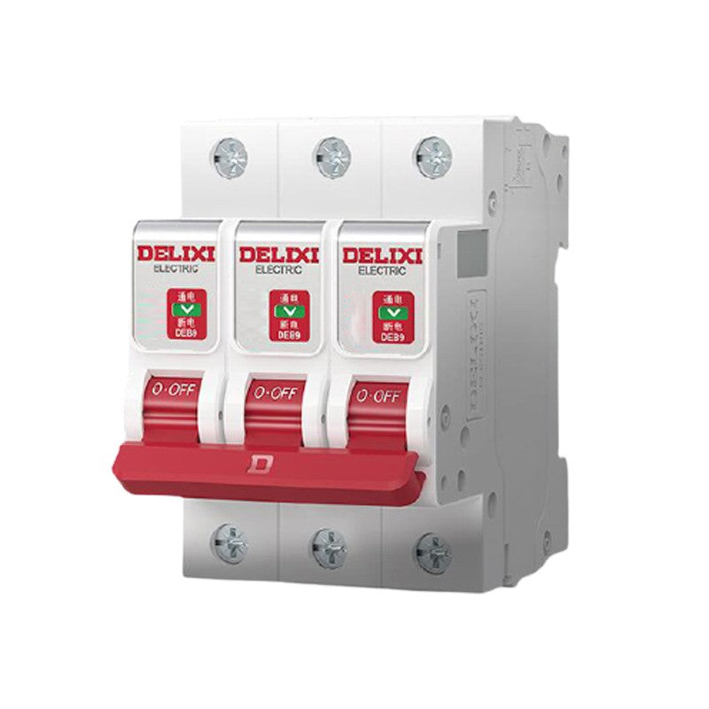 DELIXI ELECTRIC DEB9 C Type 3P 20A Small Circuit Breaker Switch
