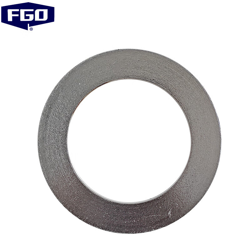 FGO metal spiral wound gaskets, high-temperature flange sealing graphite gaskets, PN16 DN450 (6 pieces/pack)