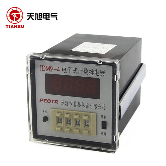 JDM9-4 Digital Display Time Relay AC 220V Power Controller