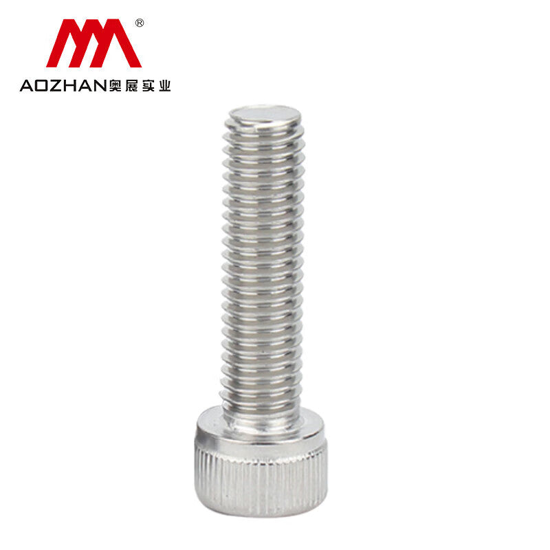 AOZHAN 304 Stainless Steel Cylindrical Head Socket Bolt M12-1.75*35 DIN912-1983 [20 pieces]