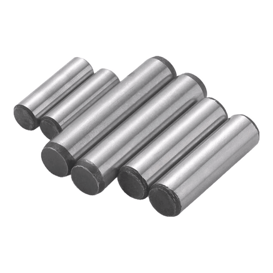 Runhong Tools 45# Steel Cylindrical Pins GB119 Hardened and Quenched Positioning Pins Solid Fixing Pins 10*100 (2 pieces) Price per pack