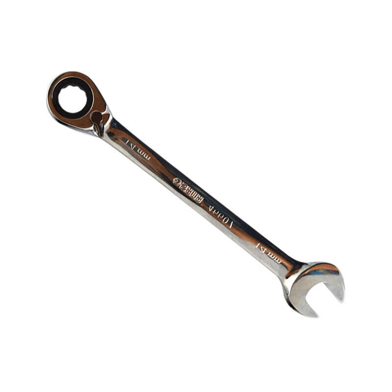 SATA fully polished two-way ratchet dual-purpose quick wrench 14mm; 46607