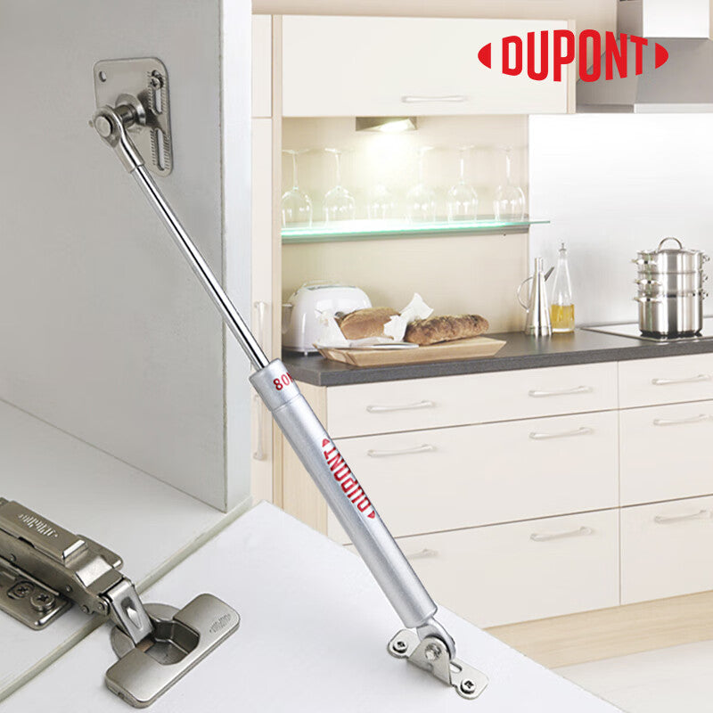 DuPont 3D Top-Loading Door Gas Spring, Hydraulic Rod, Support Rod, Pneumatic Spring Telescopic Rod, Iron Head Model, 120N, 12KG Load Capacity