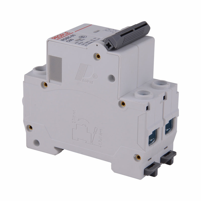 PEOPLE RDB5 Series 80A Type C 2P Air Switch Circuit Breaker