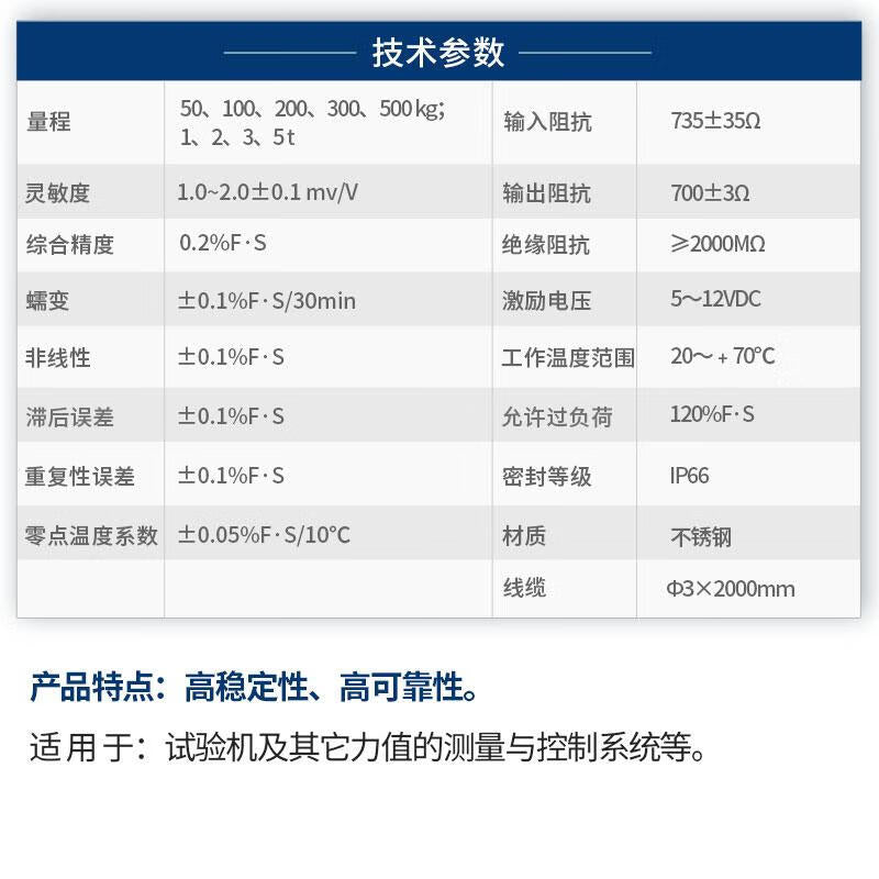 USAMR JHBM-4 Ring Weighing Force Sensor for Through-Hole Forklift Weight Bolt Preload Pressure Detection
