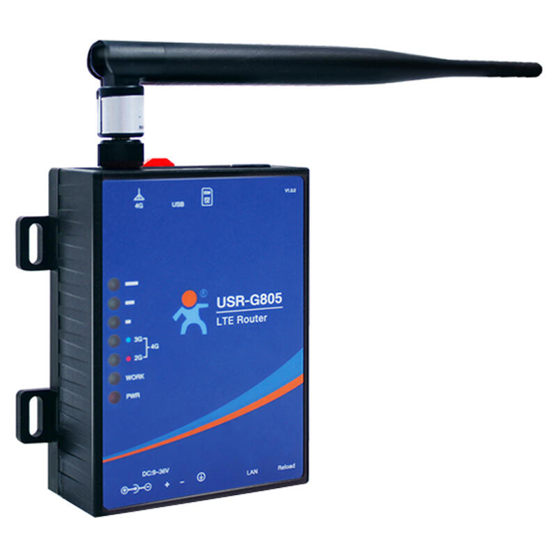 LonHand 4G Industrial Router Wireless Card Wi-Fi LTE Outdoor Networking Single Network Port 4G Version USR-G805 Full Netcom