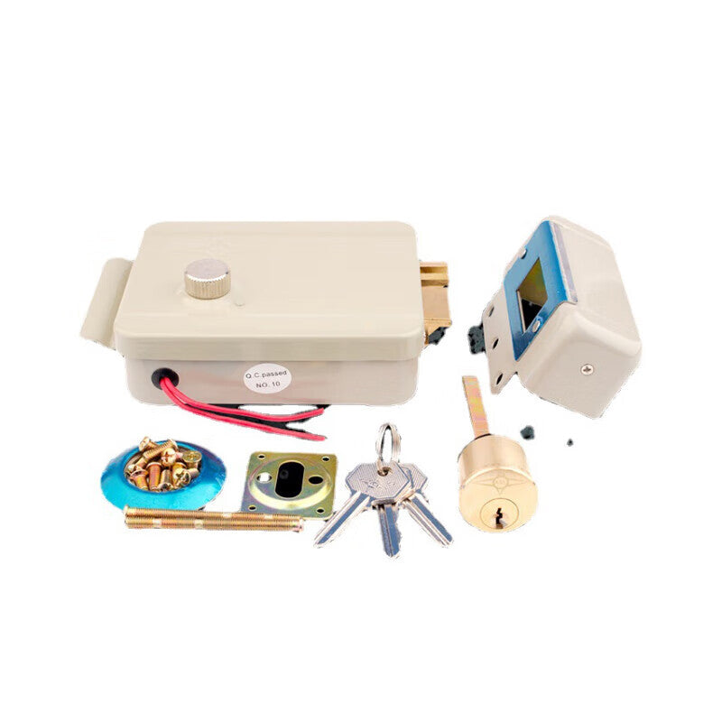 Deyu Industrial Products 12V Electric Lock for Painting and Access Control Systems - Price per Set (Right-Opening)