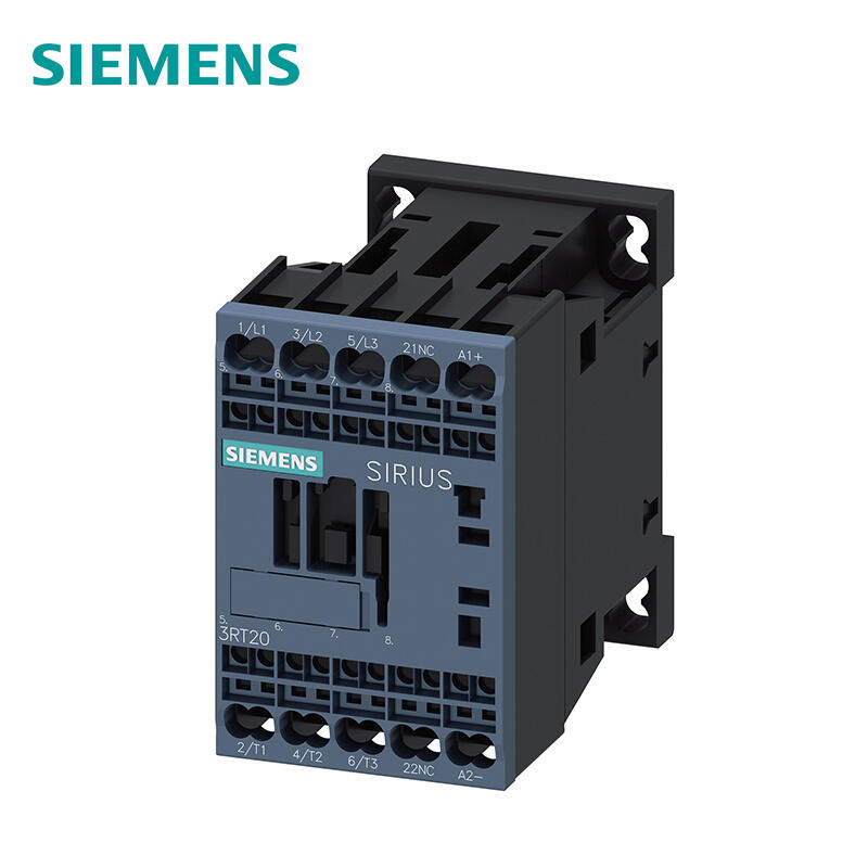 Siemens 3RT20162JB42 Power Contactor 9A 24VDC 3 Poles S00 Size