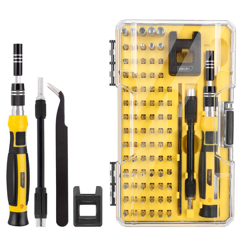 DELI Tools Precision Screwdriver 85-Piece Set DL1085D