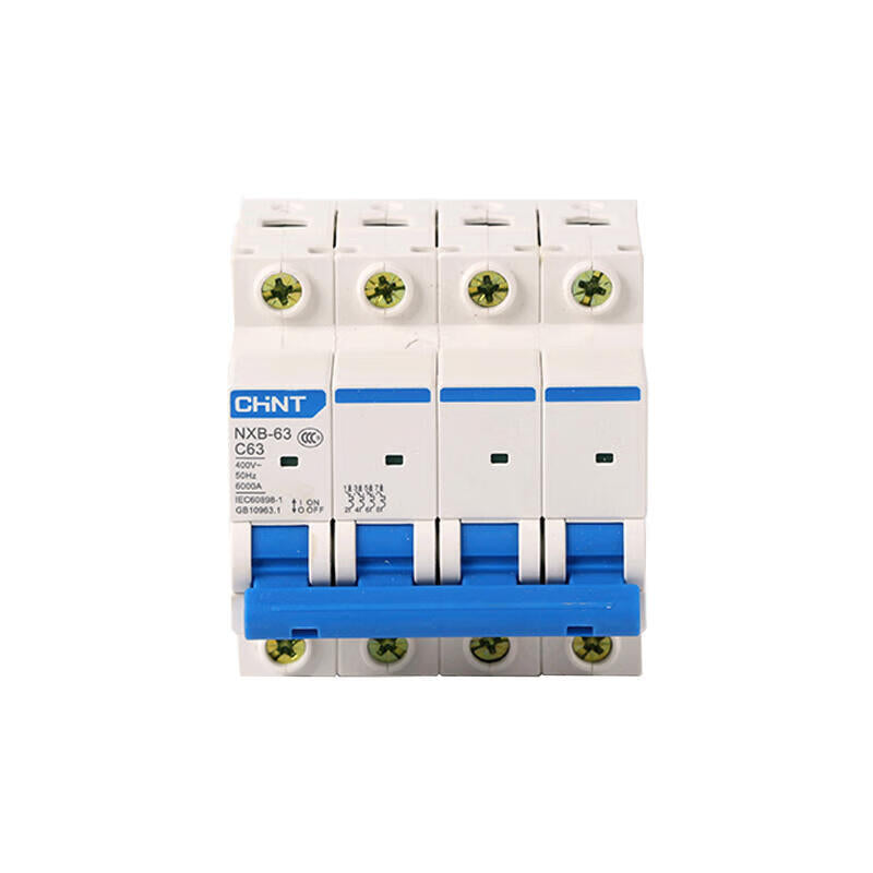Chint small circuit breaker; NXB-63 4P D20