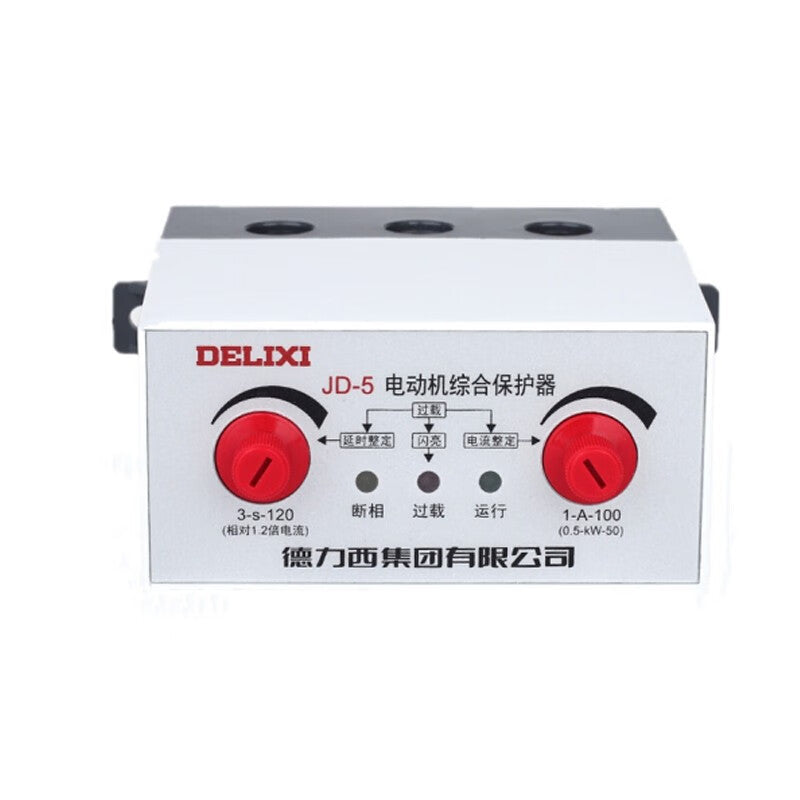 DELIXI ELECTRIC JD-5 Motor Protector Switch 1-80A 0.5-40KW