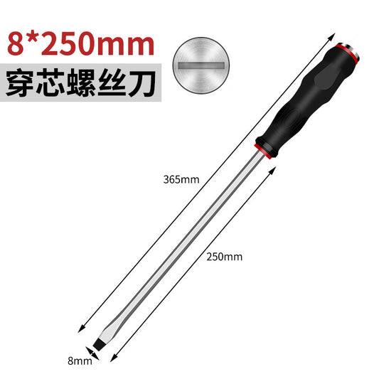 Paola Paula 8*250mm Percussion Screwdriver with Anti-Slip Belt, Strong Magnetic Impact (Model 1623)
