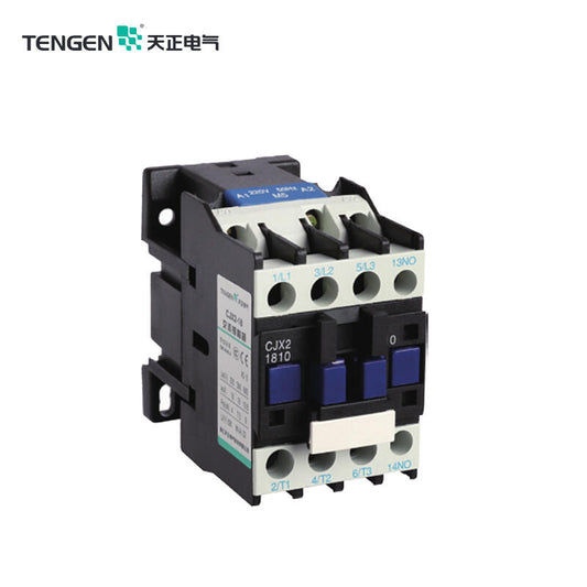 Tianzheng AC Contactor 18A DC24V Coil Voltage CJX2-1810