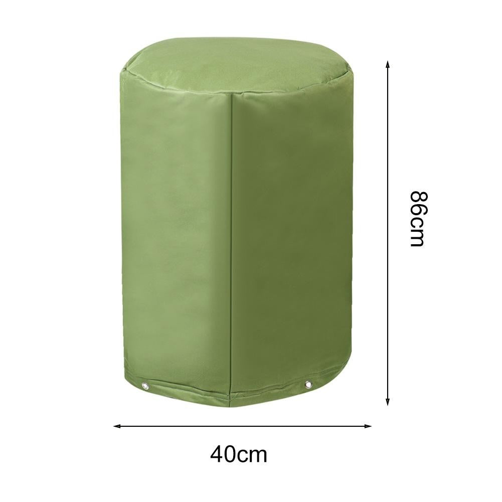 Weatherproof Well Pump Cover Five Layer Insulation 600D Oxford Fabric Green