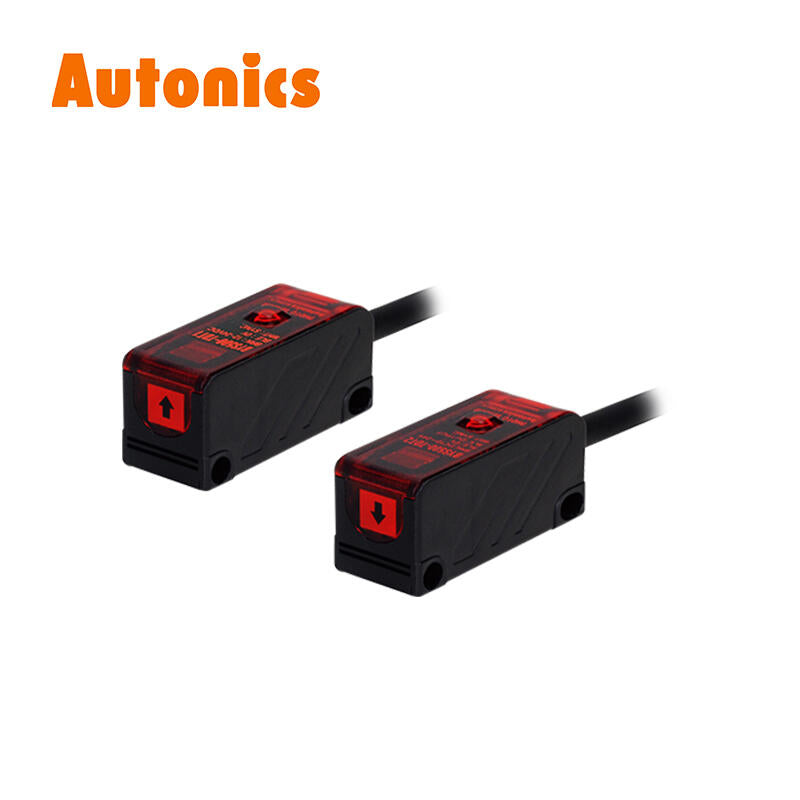 Autonics amplifier built-in photoelectric sensor through-beam type detection distance 500mm DC12-24V NPN cable 2m ON when shaded; BYS500-TDT1,2