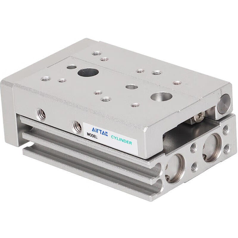 AirTAC double-axis precision slide cylinder, standard ball bearing, double acting, with magnetic ring; HLS20X30S