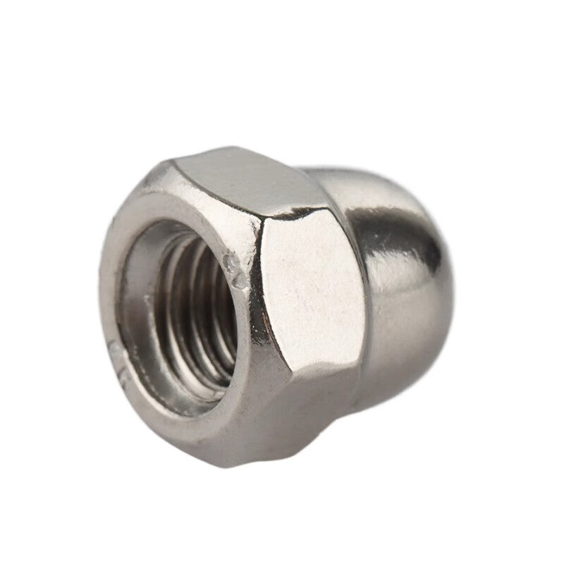 Yonghao Yinghong 304 Stainless Steel Cap Nuts, Cap Nuts, Screw Caps, Round Head Nuts, Nuts Customizable M12 (10 pieces) Package Price
