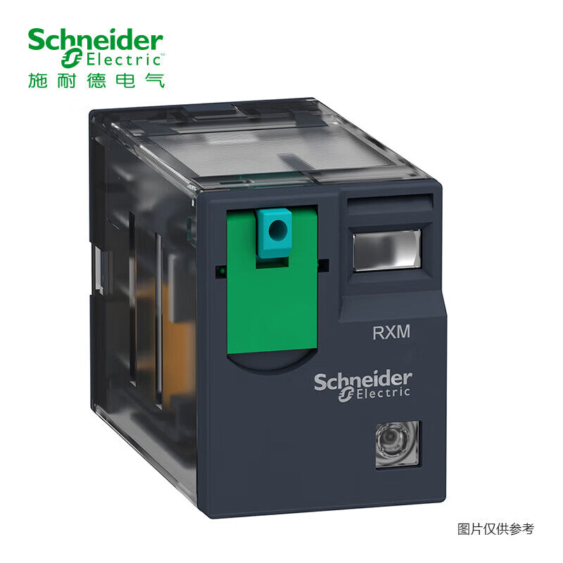 Schneider relay 24V RXM intermediate relay 8 pins | 2 open 2 closed DC24V 10A | with LED indicator RXM2CB2BD