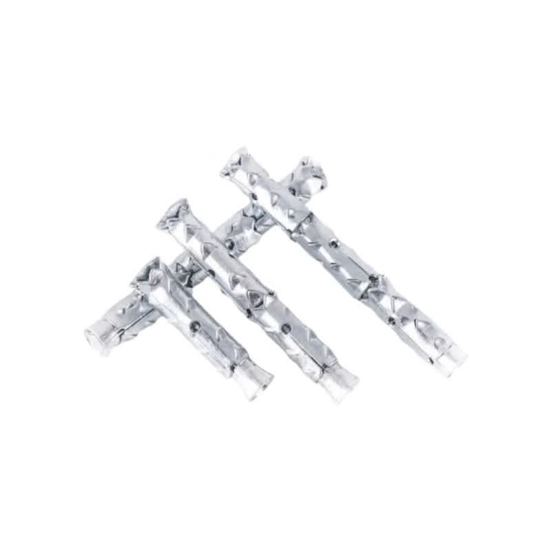 Xiaofeng Precision Engineering Expansion Bolts, Galvanized, with Extended Expansion Tubes and Internal Expansion Threads, 6*60 (10 pieces)
