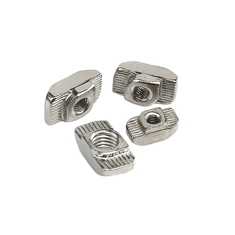 SteelKirin Products 304 Stainless Steel Aluminum Profile Nuts 304 Spring Nuts T-Nuts 304 European Standard T-Nuts 45M8 (10 pieces/pack) Price per piece 48 hours