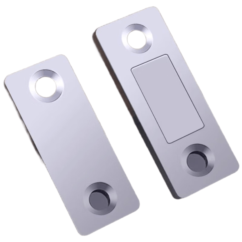Chuco cabinet door magnetic sticker, strong magnetic door catcher for wardrobe doors, sliding doors, and drawers, no drilling required, 4 pieces.